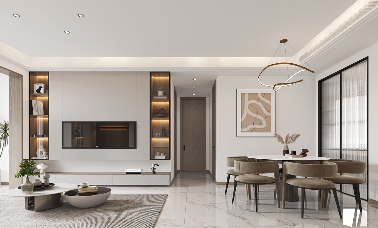 现代极简风设计,大气又高级