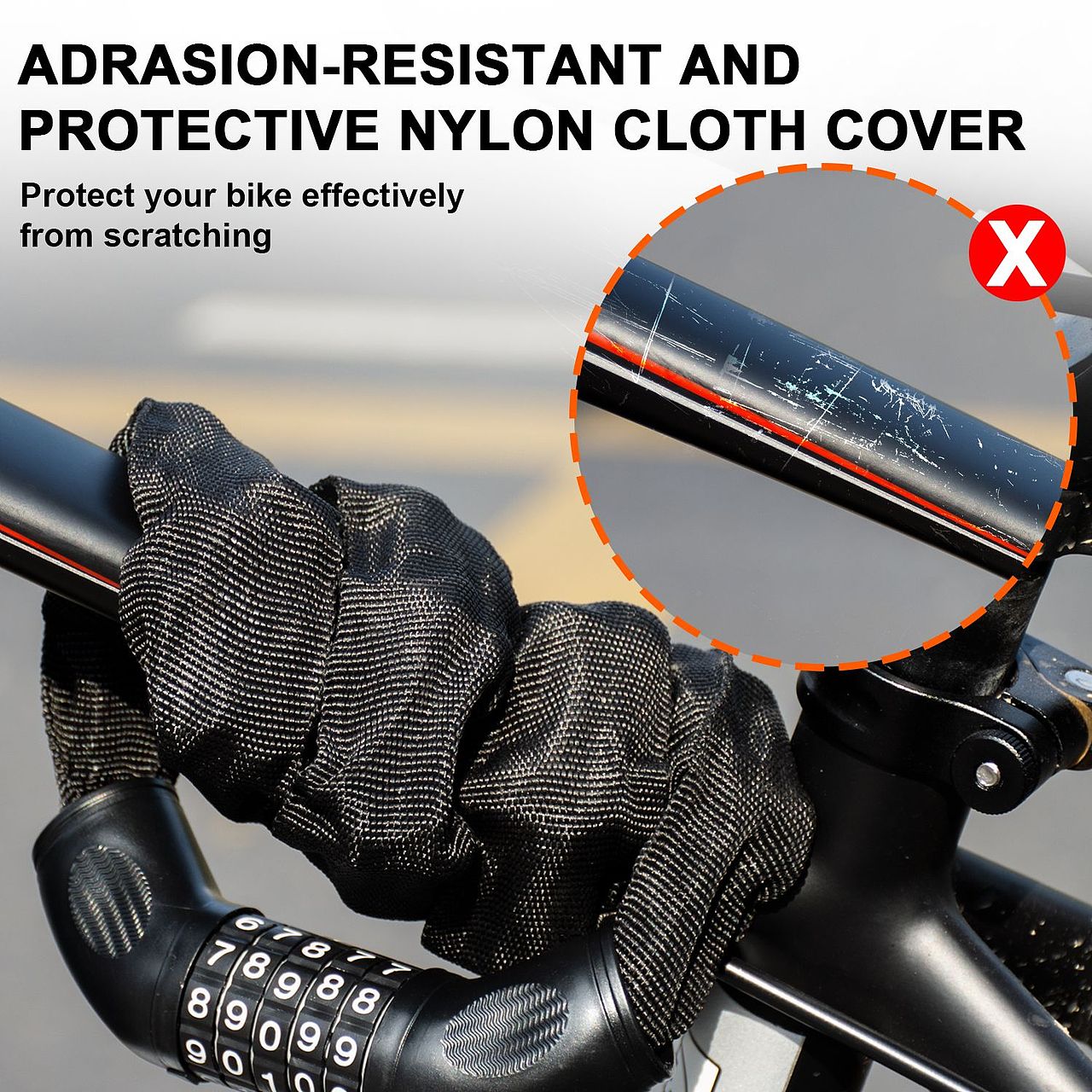 亚马逊自行车密码锁