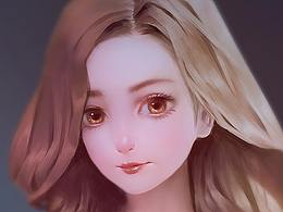 穿蓝色短裙的小姐