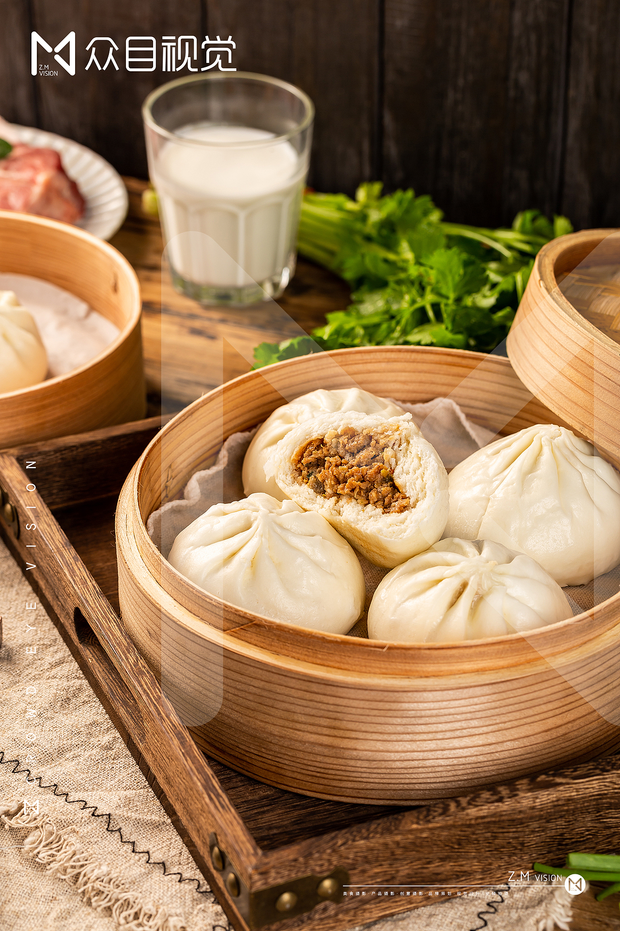 - 2021 - 小笼包 | 美食拍摄|摄影|产品摄影|众目视觉_原创作品-站酷z