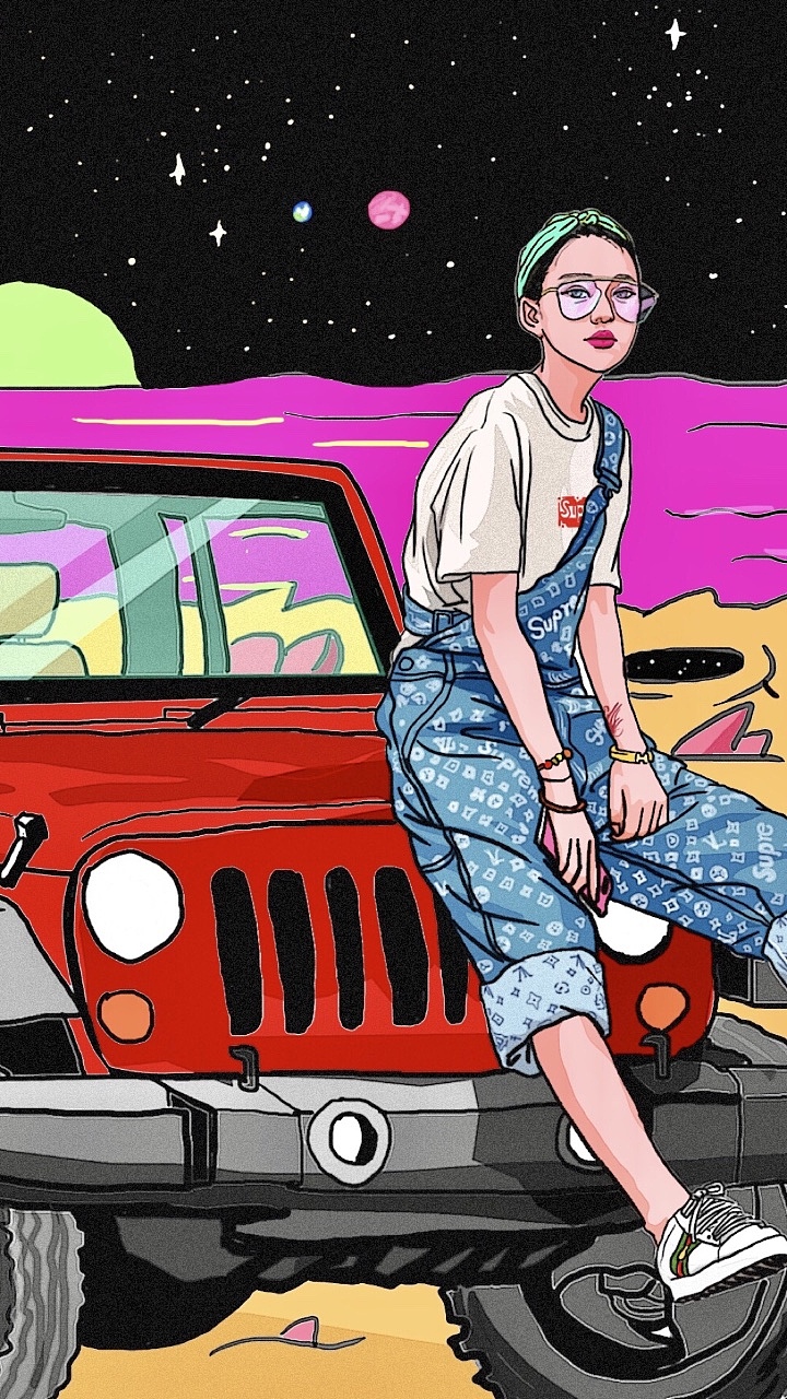 星座与月光（图ZOTkyNTU2MjQ=） - 商业插画 - 站酷设计师fun你原创素材 - 站酷ZCOOL