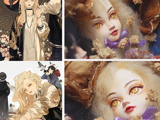 孫璟和秋瞳（個(gè)人主頁(yè)-ZNDA4MDMzNTY=） - 手辦/模玩 - 站酷設(shè)計(jì)師軟盈RRuanYing原創(chuàng)素材 - 站酷ZCOOL