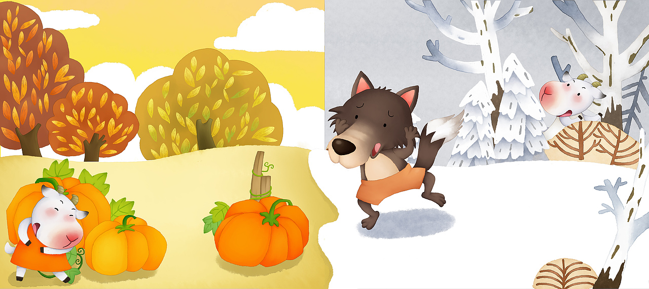 幼儿故事插图（图ZMTk4MjY2MjU2） - 儿童插画 - 站酷设计师c114xumumu原创素材 - 站酷ZCOOL