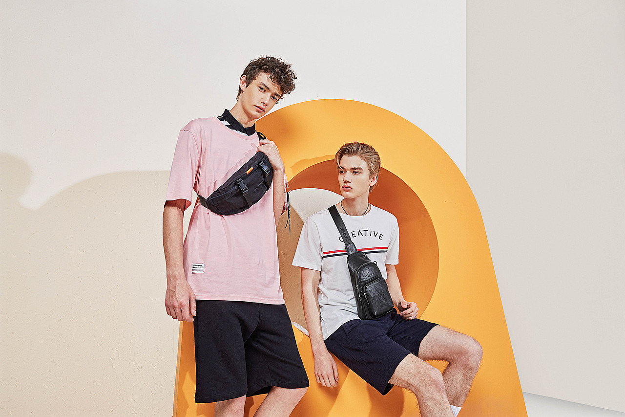 2019春夏稻草人男包形象片