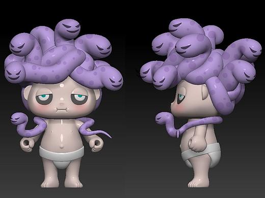 ZOZO WORLD 天神爱熬夜潮玩设计(1)