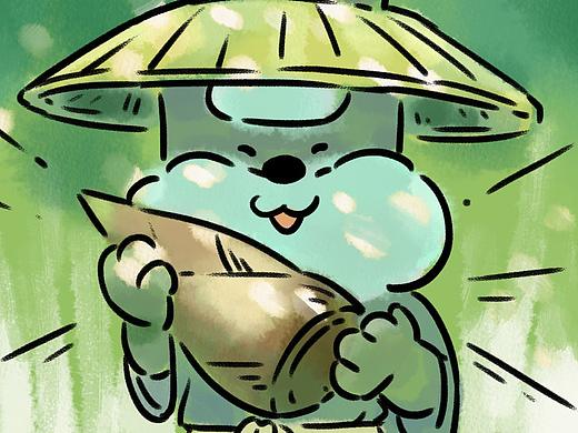 春日特辑·上山挖笋去