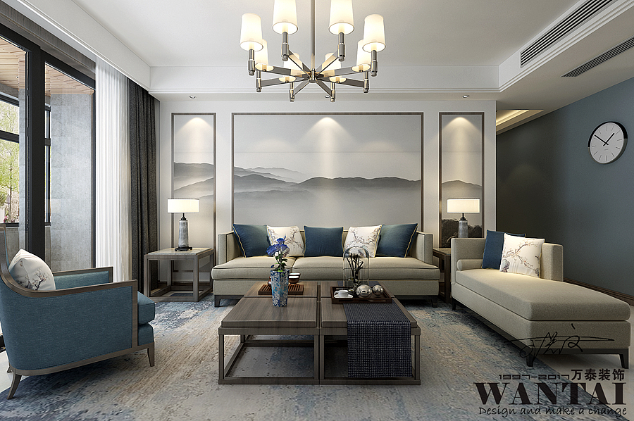 别再找了、*济宁运河公馆*美式和中式风格效果图在这里（图ZMTMyMTgyMjM2） - 家装设计 - 站酷设计师济宁小郭原创素材 - 站酷ZCOOL