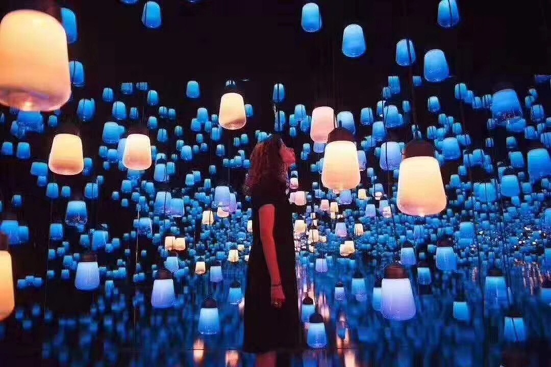 春节暖场互动道具梦幻网红呼吸森林租赁体验灯光的奥秘