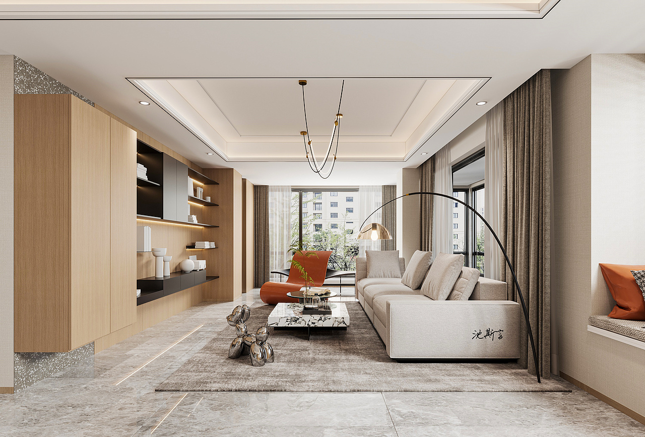 现代简约|软装设计|简约私宅，木白之间，回归本真