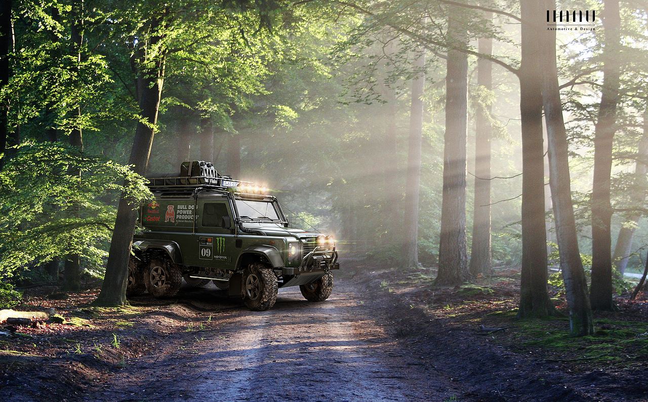 路虎/Defender 6X6_CGI