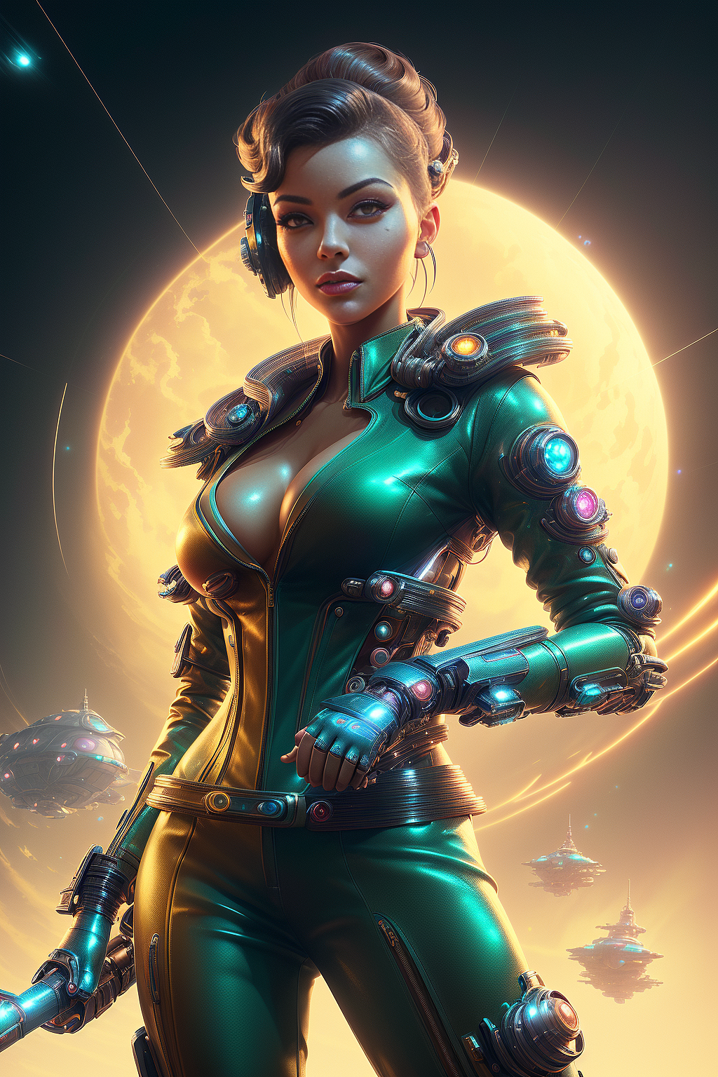 AIGC_朋克风角色01（图ZMzM5NDkyMTg4） - 艺术插画 - 站酷设计师寻找八大原创素材 - 站酷ZCOOL