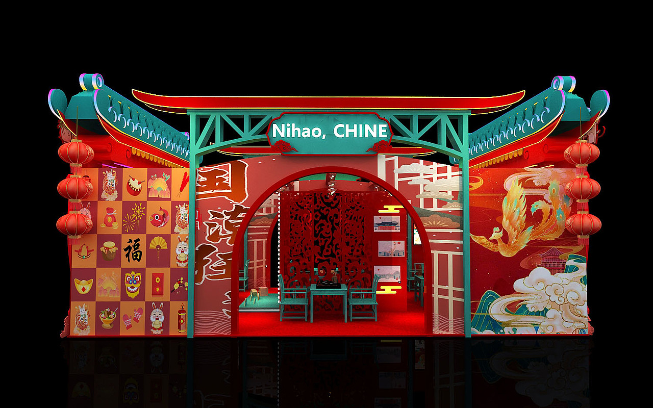 中国3D设计效果图（图ZMzU5OTE5NTU2） - 建筑/空间 - 站酷设计师AK212原创素材 - 站酷ZCOOL