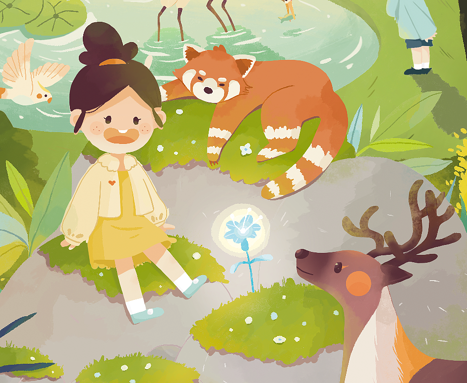 《地球日》 动态插画（图ZMzEzOTk4MTY4） - 儿童插画 - 站酷设计师零屋文化原创素材 - 站酷ZCOOL