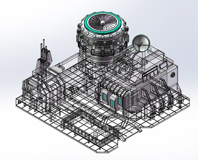 焚风建造场-心灵终结3.3x 3D打印模型文件（图ZMzU3Nzc2NTQ0） - 机械/交通 - 站酷设计师钟子彬原创素材 - 站酷ZCOOL
