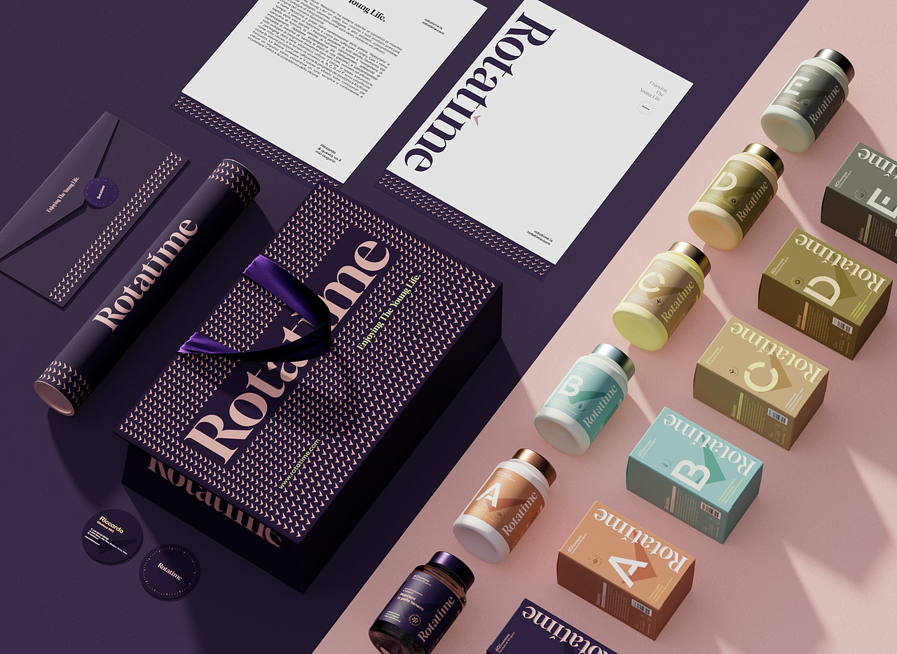 Rotatime感受生活年轻态丨膳食补剂品牌设计全案（图ZMzI3ODI3Mjk2） - 包装 - 站酷设计师Art_aden原创素材 - 站酷ZCOOL