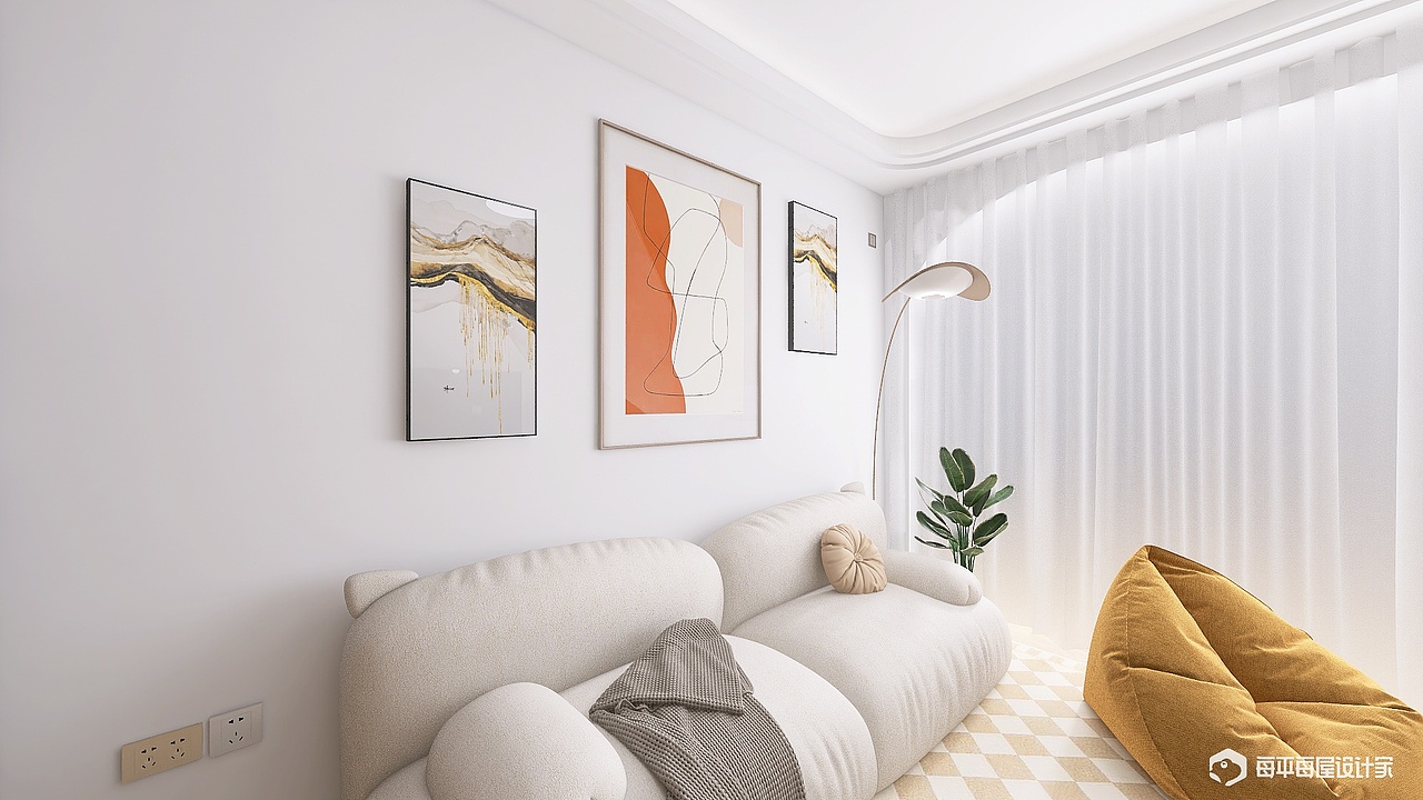 86平小户型两居的小家｜简单实用｜我心中的理想家（图ZMzMyMjIxNjQ4） - 家装设计 - 站酷设计师鸣杨913原创素材 - 站酷ZCOOL