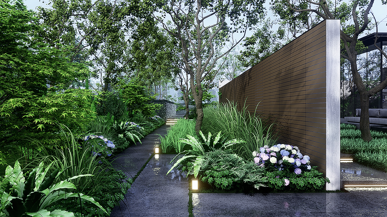 景观示范区lumion渲染