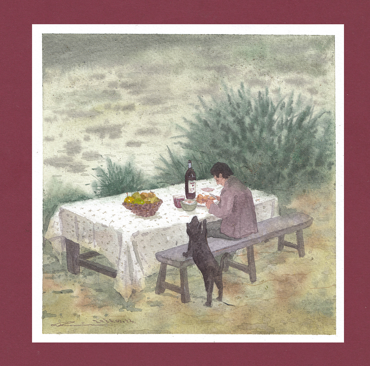 『画本系列』我的第51-53本画本-一人一狗的生活游记（图ZMzYzMzkyNTA0） - 绘画 - 站酷设计师画画的陈一丘原创素材 - 站酷ZCOOL