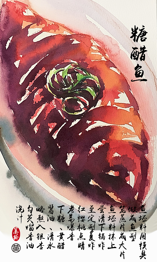 【水彩食谱日记】23