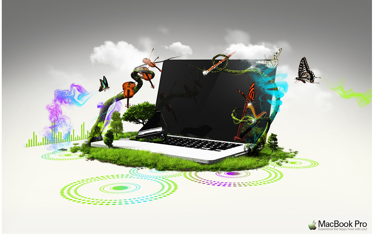 macbookpro商业海报设计习作