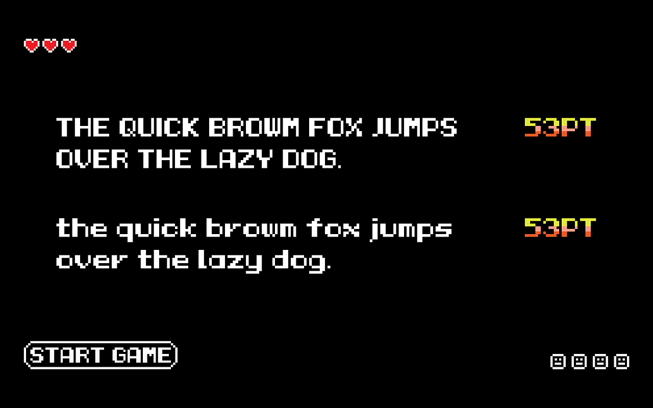 LL PixelFun | 西文像素字体