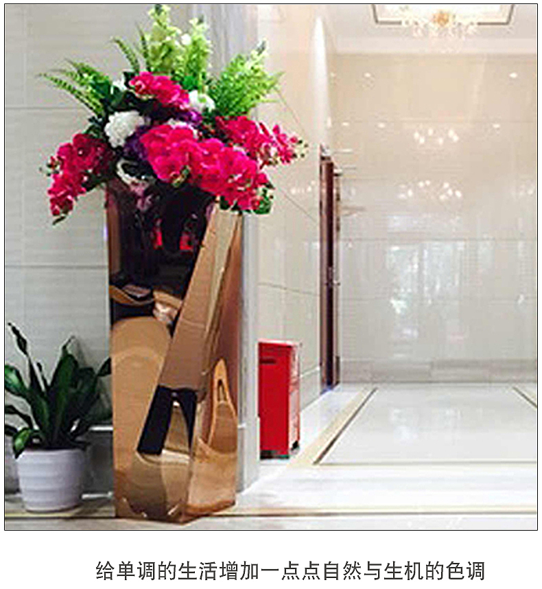 不锈钢菱形花盆