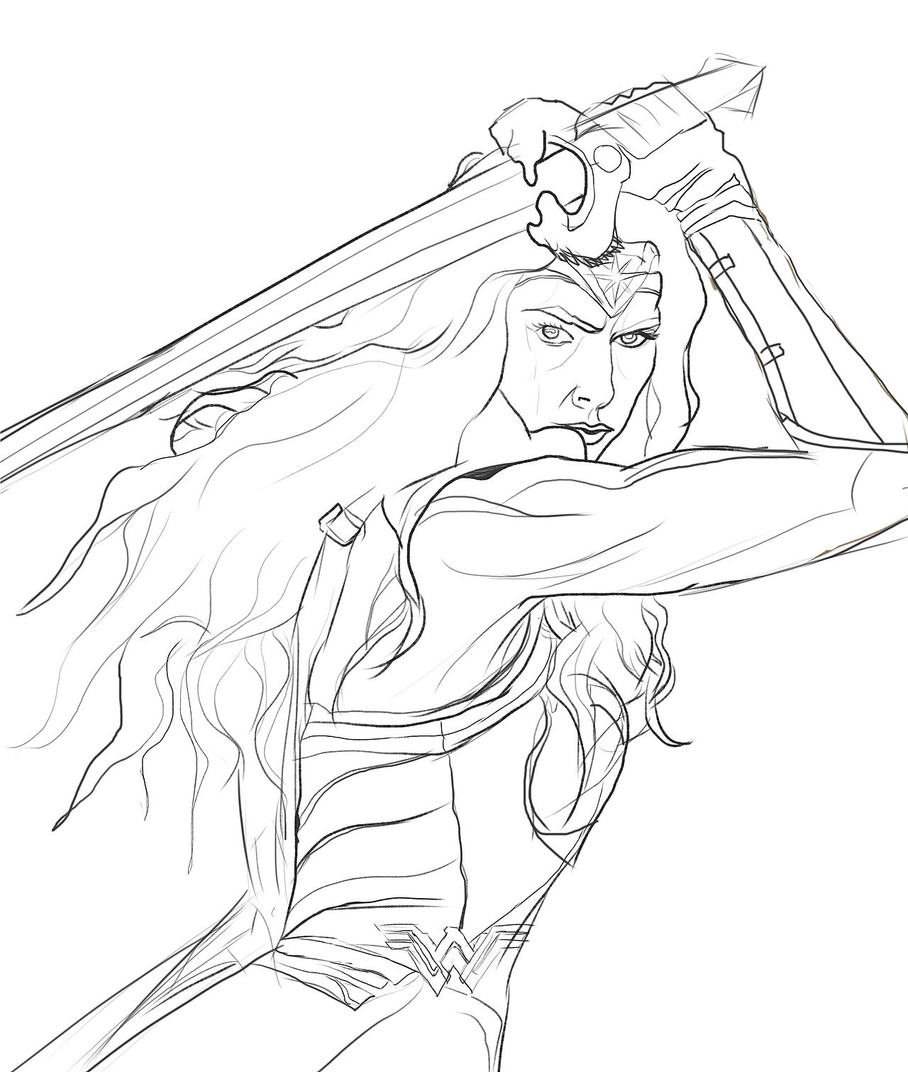 已参与 :神奇女侠的100种美 - 画同人 赢好礼深圳/设计爱好者/5年前