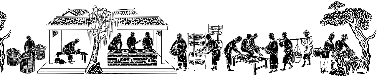 版画、制茶工艺流程（图ZMjQwOTA2MjE2） - 创作习作 - 站酷设计师吾梦子原创素材 - 站酷ZCOOL