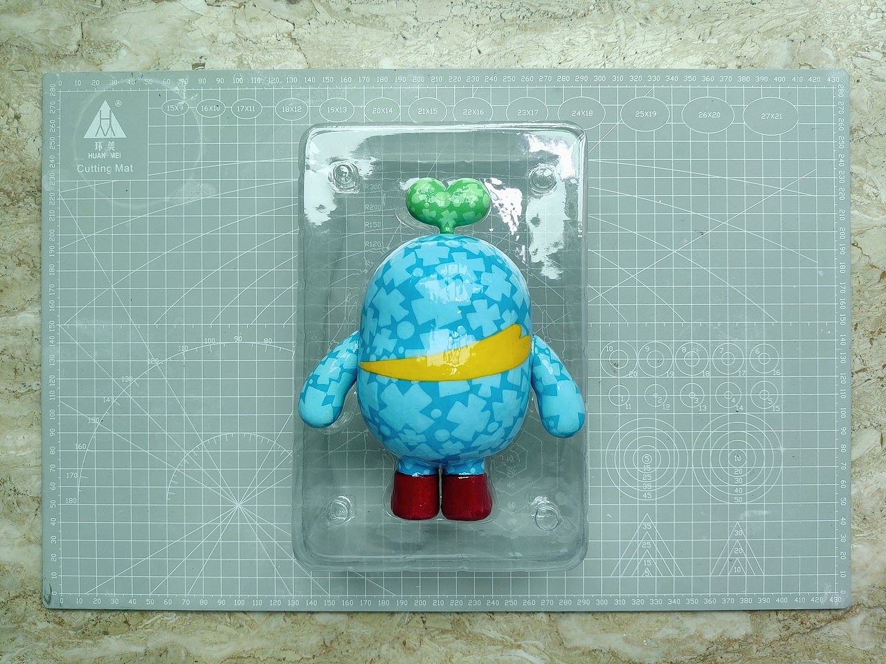 阿里巴巴公益爱豆 | 幸运豆实体涂装（图ZMzM5OTgwODQ0） - IP形象 - 站酷设计师ZHYUYI沐柳然原创素材 - 站酷ZCOOL