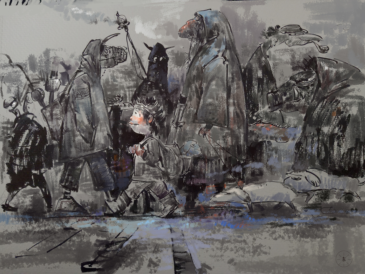 天根-物造（图ZMTI3MDcxMjgw） - 艺术插画 - 站酷设计师dongxiaodesign原创素材 - 站酷ZCOOL