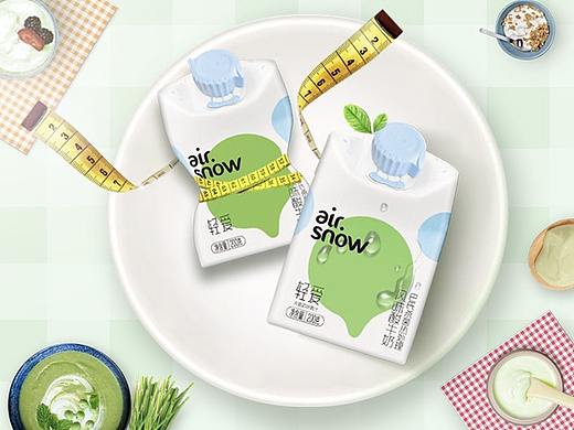 新希望青汁酸奶新品活动and圣诞活动专题设计