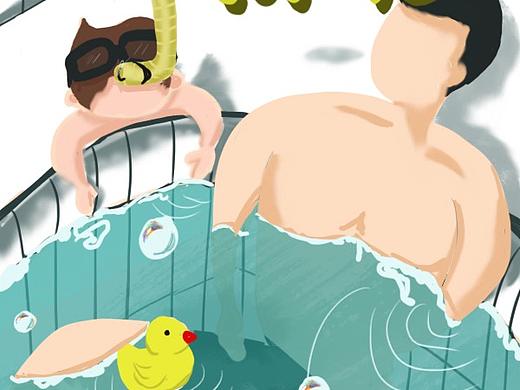 父亲节有感（有点伤感）（个人主页-ZMzY3NzU4MDQ=） - 创作习作 - 站酷设计师正咚咚原创素材 - 站酷ZCOOL