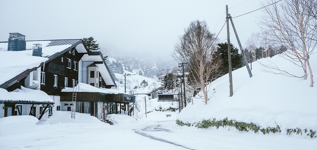大雪会掩埋一切痕迹,在雪中追逐奔跑的我们,暂时忘记了那些沉睡的悲凉。曾经的纸醉金迷和灯红酒绿如今只能留在昭和时代,而沉痛的记忆却会一直萦绕在日本人的心头。