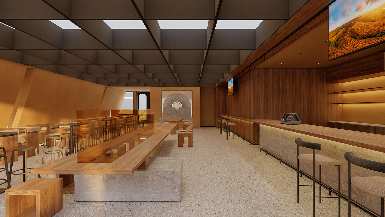 原创新案 咖啡店