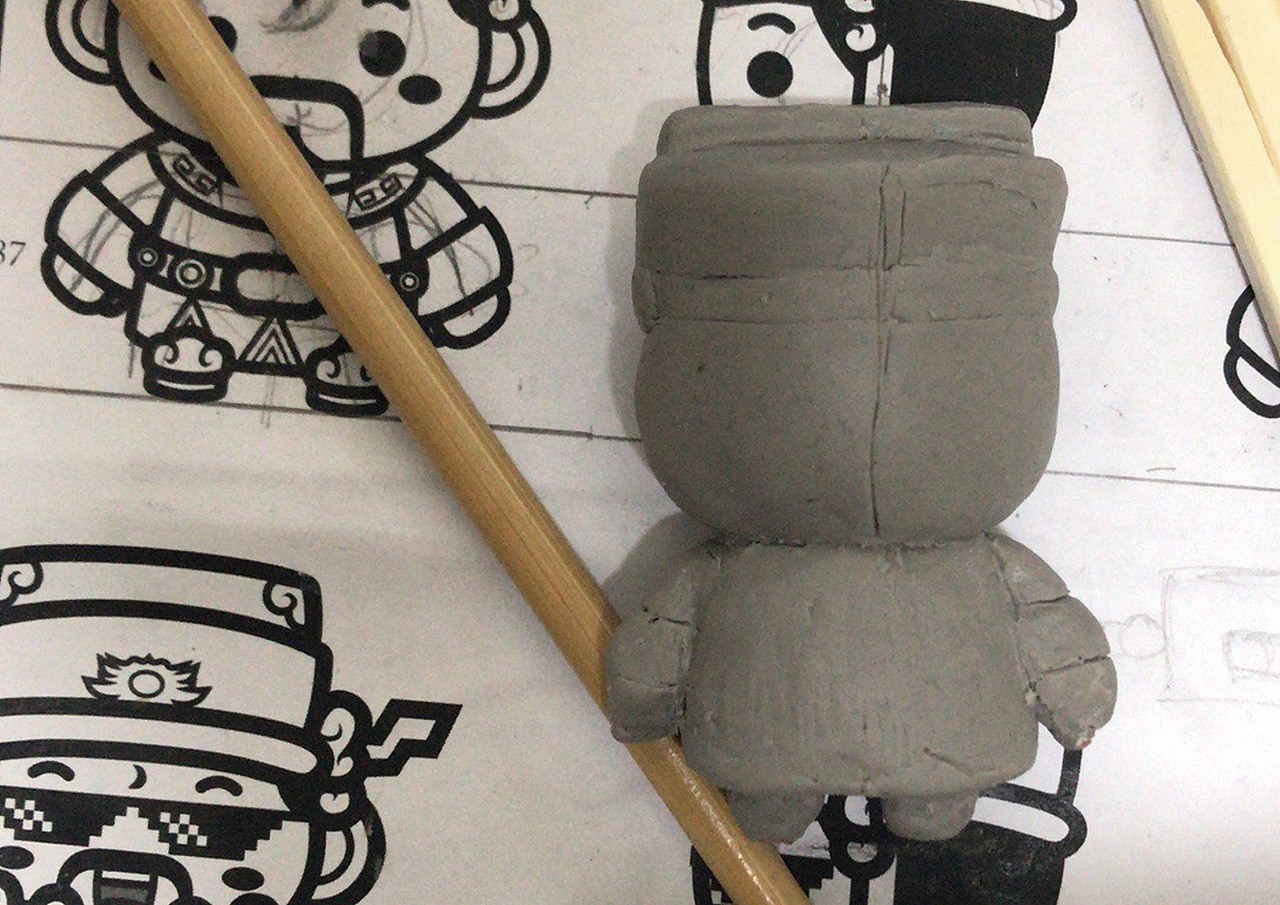 《小包大人》（自主设计手办模型）（图ZMTMwOTY4MDUy） - 手办/模玩 - 站酷设计师YOO_BIN原创素材 - 站酷ZCOOL