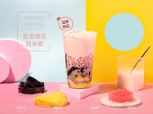 记第一次奶茶饮品拍摄