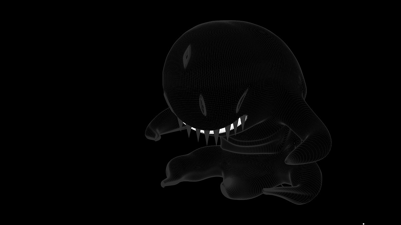 C4D建模练习-小怪物（图ZMjcyNTE1MDU2） - 其他三维 - 站酷设计师je_suis原创素材 - 站酷ZCOOL