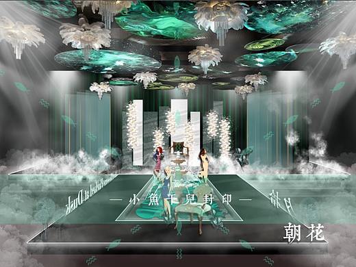 祖母绿+纯白秀场