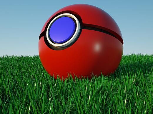 C4D 精灵球