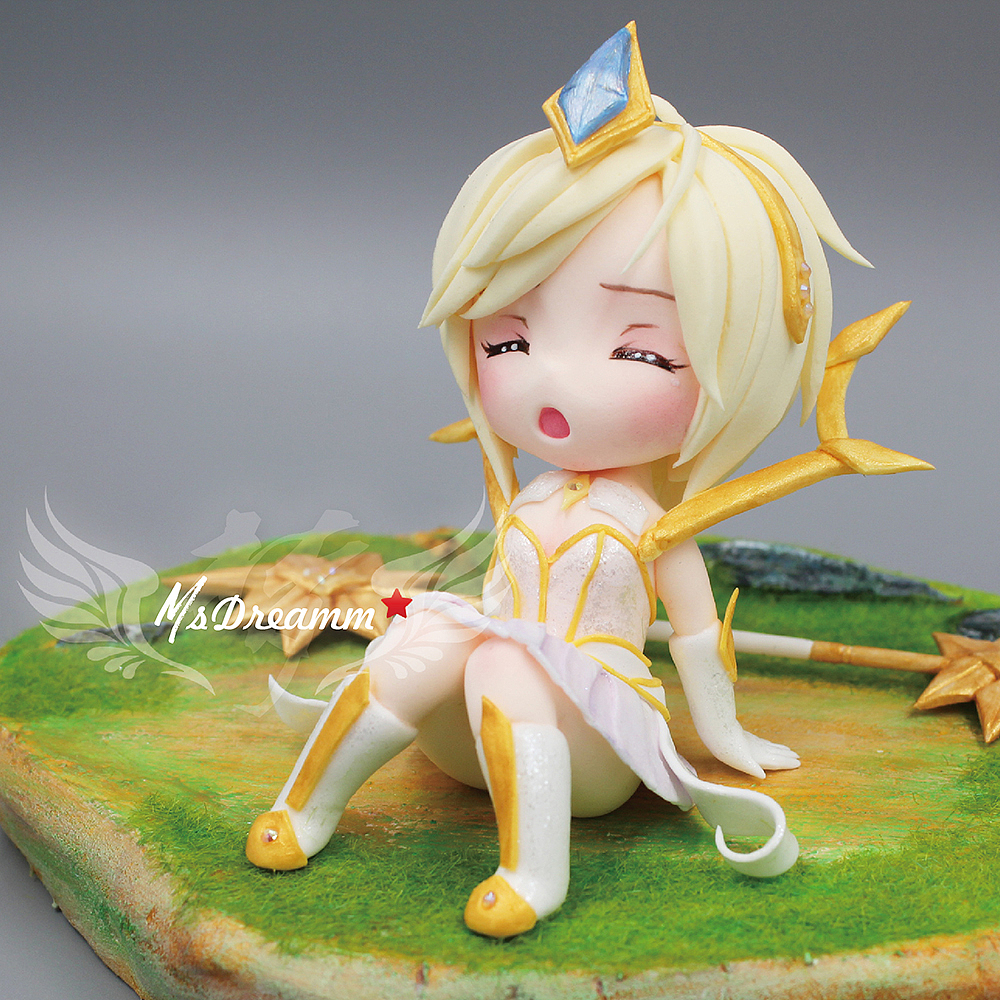 msdreamm 大元素使拉克丝 lol英雄联盟光辉女郎手办