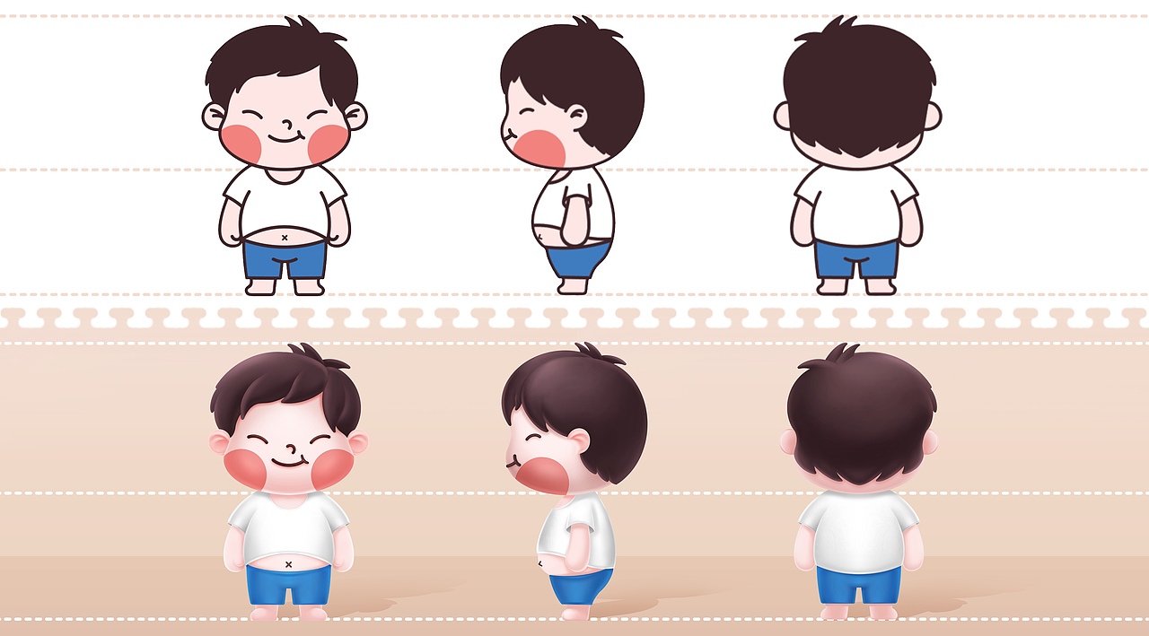 IP品牌Q版产品包装卡通形象设计（图ZMjUzODQyMzA4） - IP形象 - 站酷设计师鳄鱼山先生原创素材 - 站酷ZCOOL