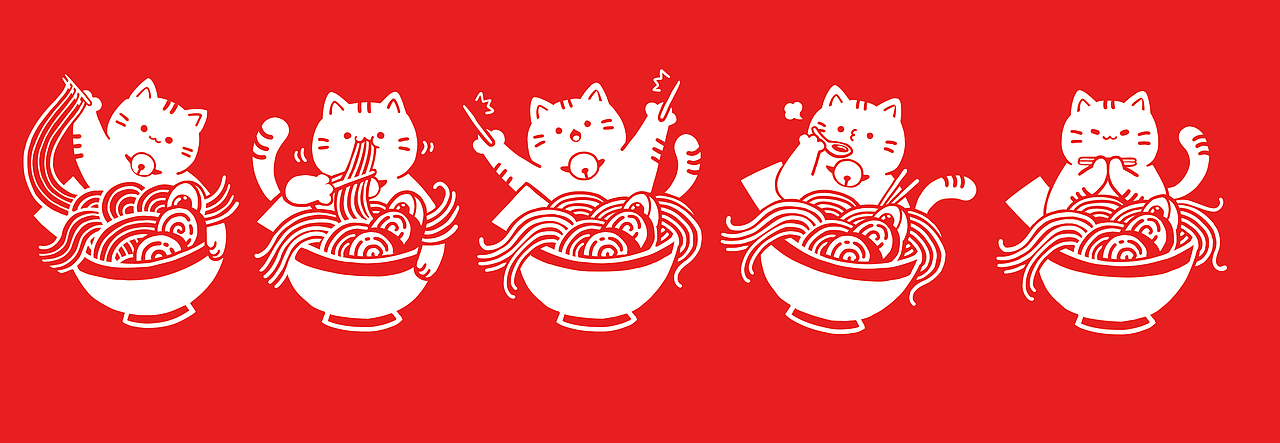 今麦郎 · 拉面范丨动画和IP插画