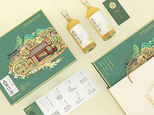 山茶傳說 | 山茶油包裝（個(gè)人主頁-ZNTgxMTYyOTY=） - 包裝 - 站酷設(shè)計(jì)師圣西羅的紅與黑原創(chuàng)素材 - 站酷ZCOOL