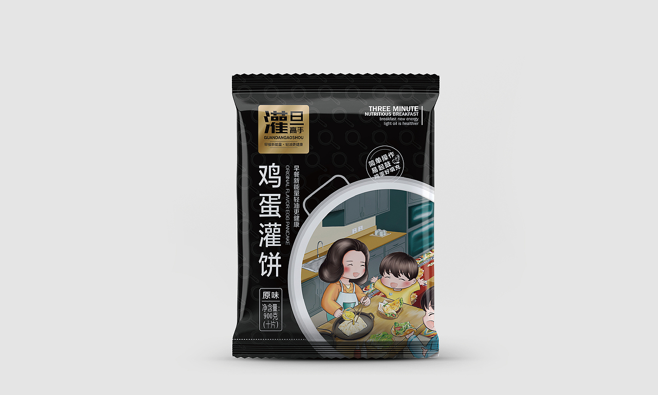 灌旦高手—鸡蛋灌饼|平面|包装|张国瑞_原创作品-站酷zcool