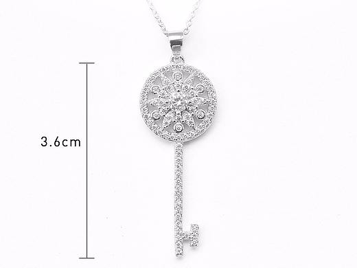 电商阿里巴巴钻石珠宝银饰吊坠饰品尺寸参数排版