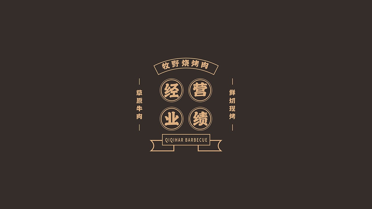 牧野烧齐齐哈尔烤肉·品牌招商手册（图ZMjY2MDUxNDky） - 品牌 - 站酷设计师风起品牌设计原创素材 - 站酷ZCOOL