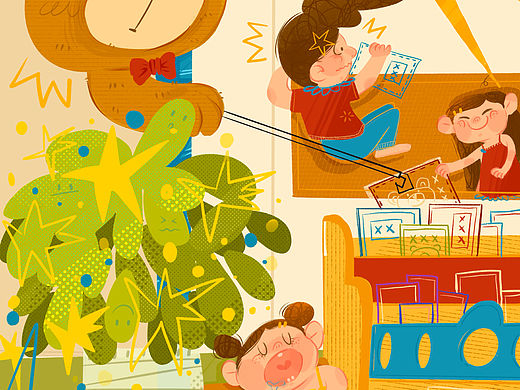 我眼里的童话（个人主页-ZNjg3MjQyNjg=） - 儿童插画 - 站酷设计师肉肥肥原创素材 - 站酷ZCOOL