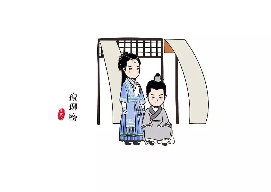 插画小人物练习（图ZMzgwMjY4NzI=） - 创作习作 - 站酷设计师栗子MM原创素材 - 站酷ZCOOL