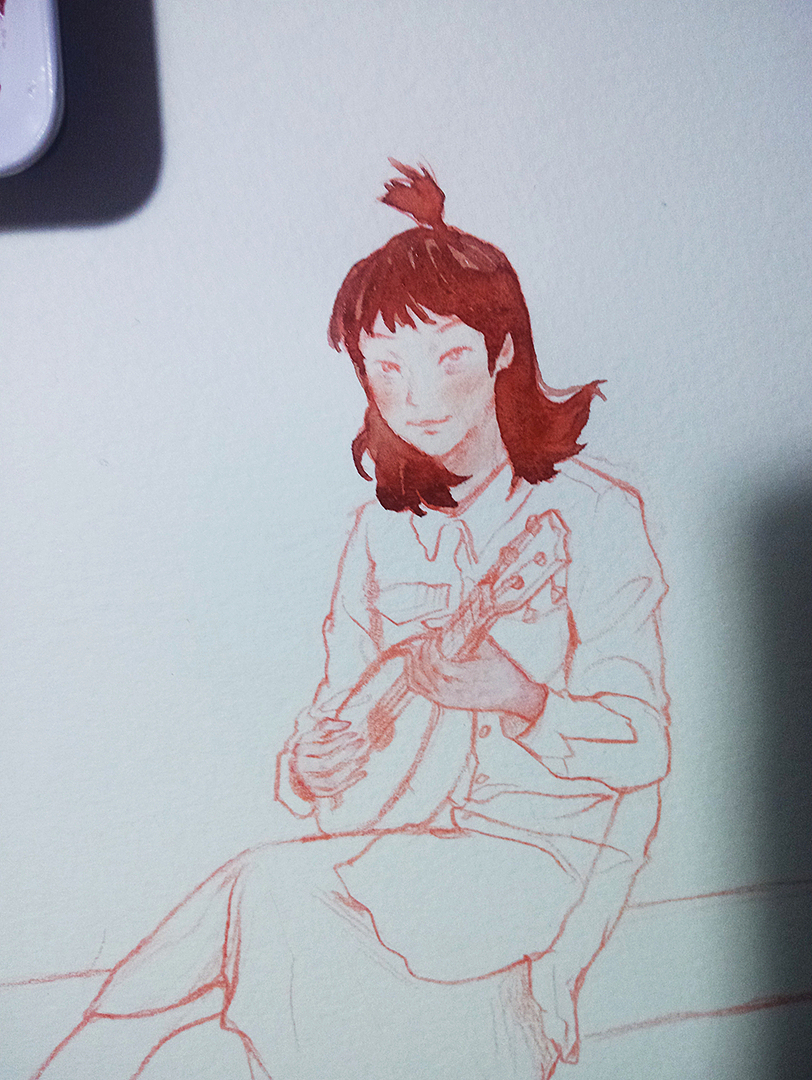 畫的同學(xué)，唐婉琳，（圖ZNjI2MjM4Njg=） - 創(chuàng)作習(xí)作 - 站酷設(shè)計(jì)師白橗_原創(chuàng)素材 - 站酷ZCOOL