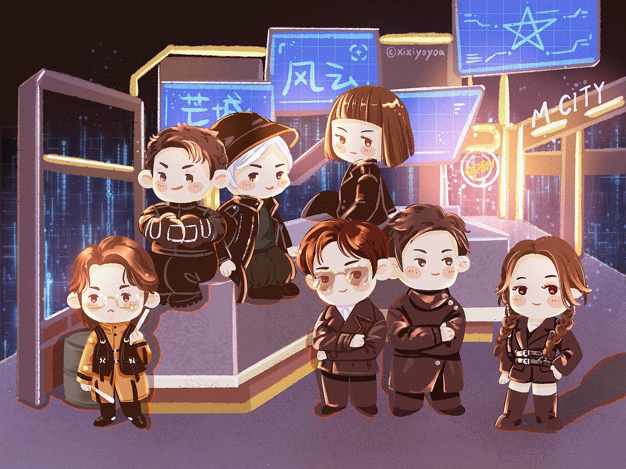 明星大侦探第六季同人图